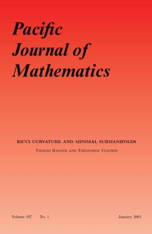 Ricci Curvature and Minimal Submanifolds