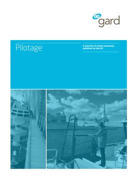 Pilotage Published by Gard AS 2