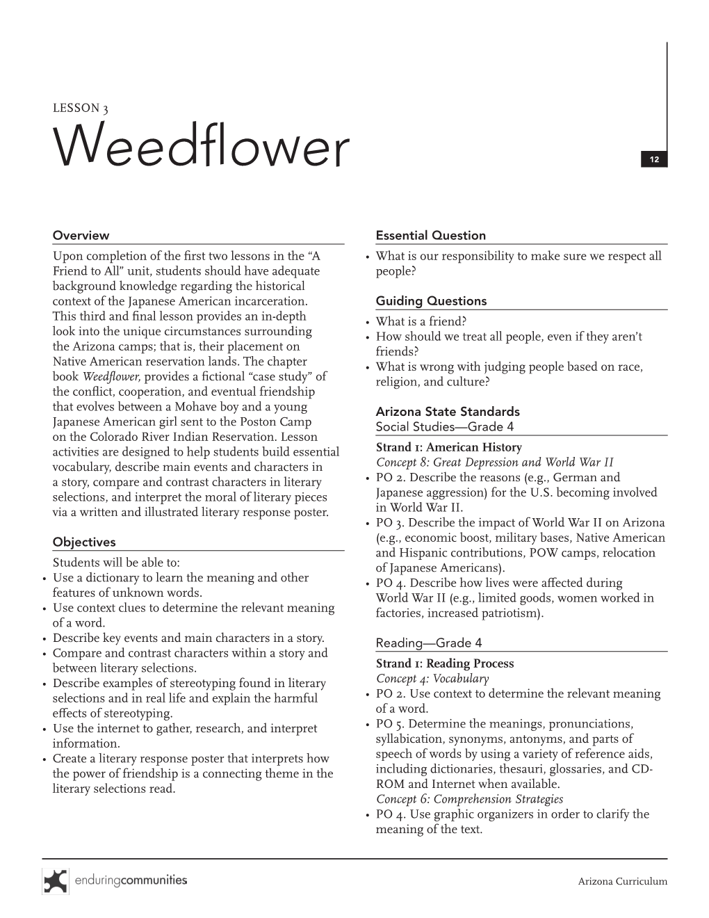 Weedflower 12