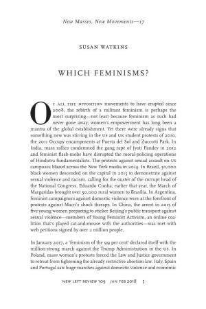 Which Feminisms?