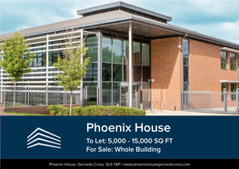 Phoenix House to Let: 5,000 - 15,000 SQ FT for Sale: Whole Building