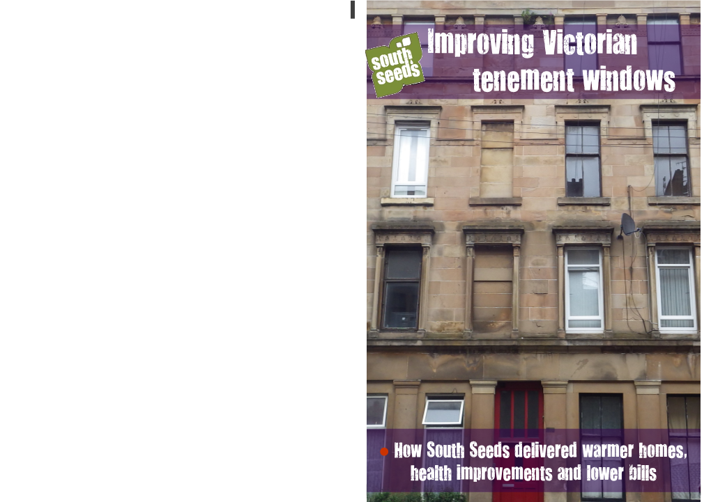 Improving Victorian Tenement Windows