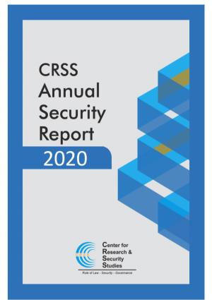 Annual Security Report 2020 Table of Contents