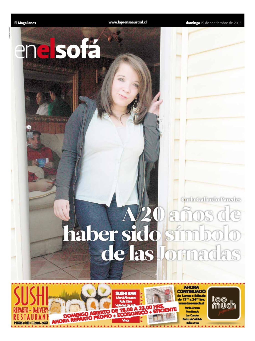 A 20 Años De Haber Sido Símbolo De Las Jornadas 2 • El Magallanes Domingo 15 De Septiembre De 2013