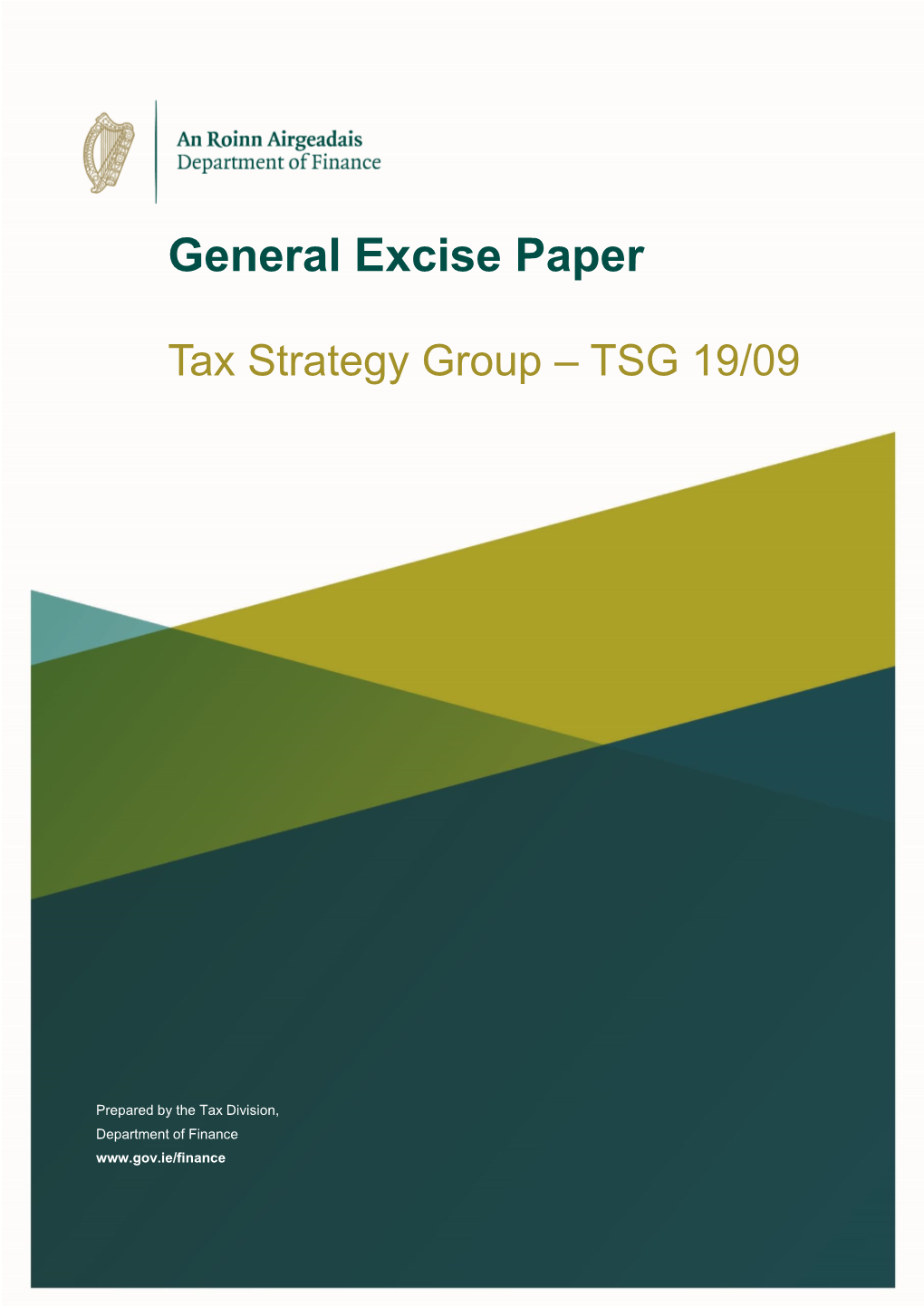 General Excise Paper