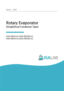 Rotary Evaporator (Single/Dual Condenser Type)