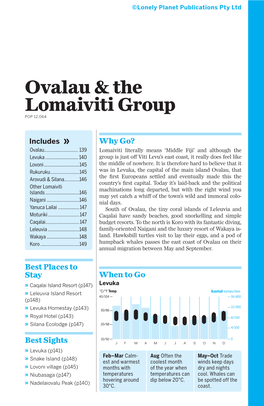 Ovalau & the Lomaiviti Group