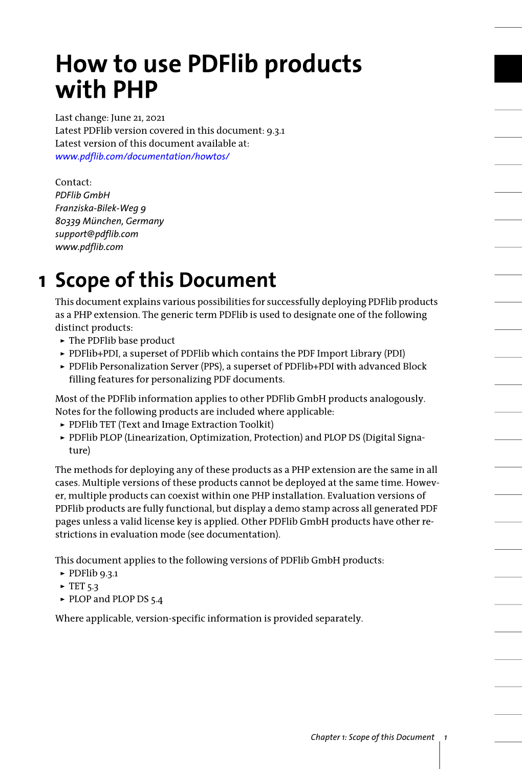 How to Use Pdflib Products With