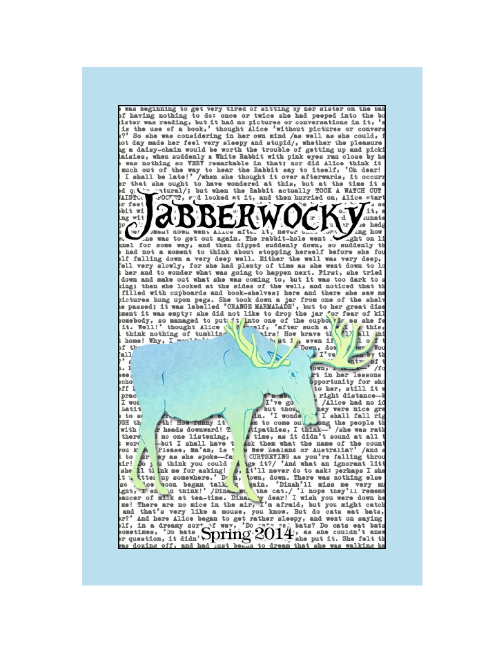 2014 Edition of Jabberwocky (PDF)