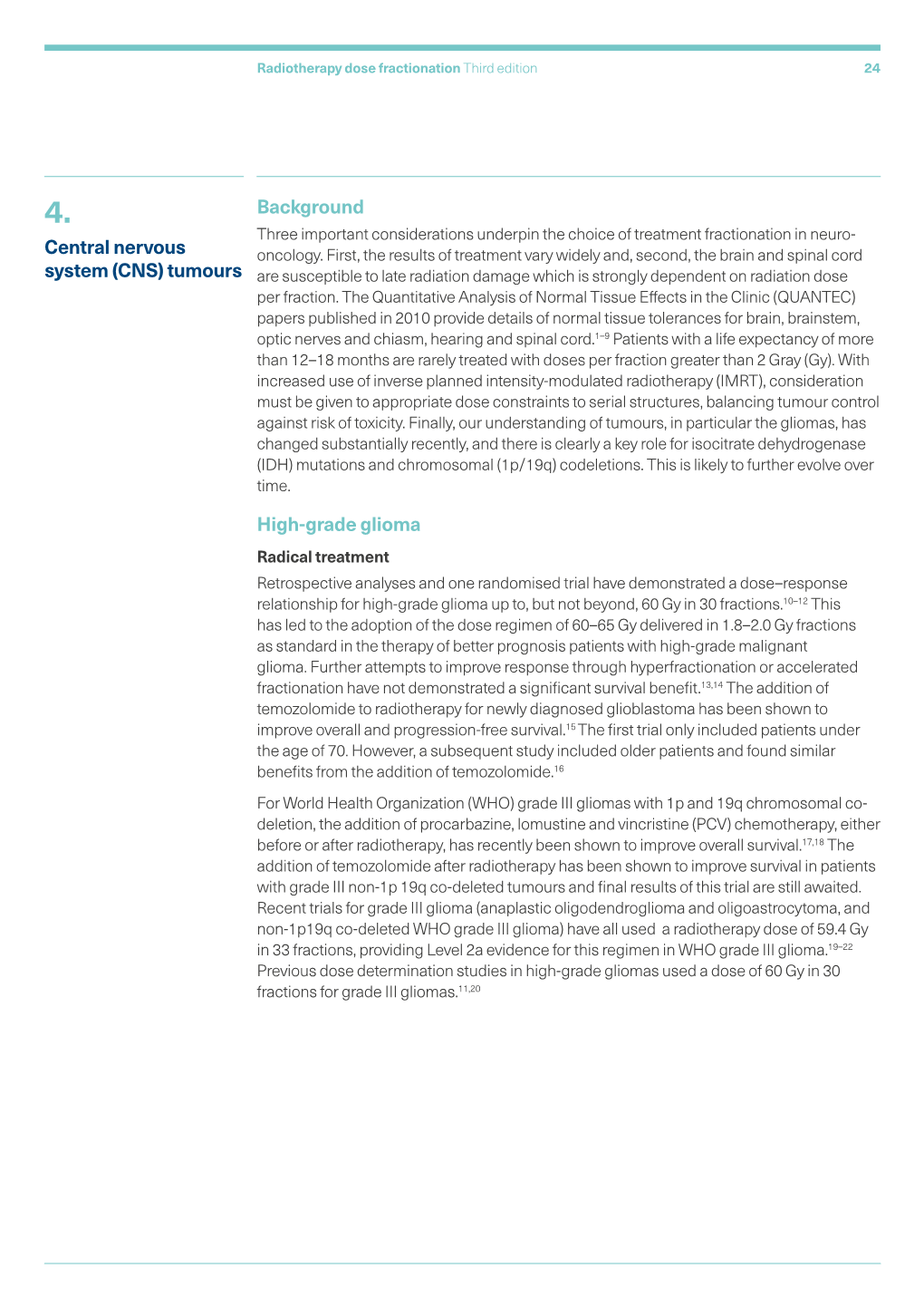 Radiotherapy Dose Fractionation, Third Edition