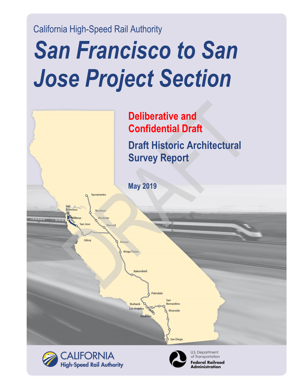 San Francisco to San Jose Project Section