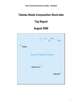 The Tokelau Community Waste Management Project