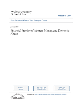 Financial Freedom: Women, Money, and Domestic Abuse
