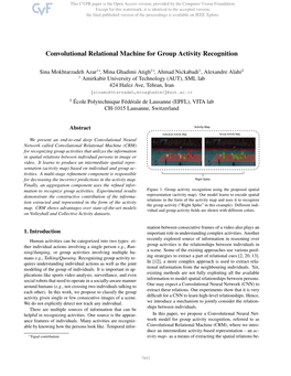 Convolutional Relational Machine for Group Activity Recognition