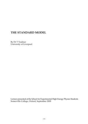 The Standard Model