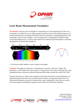 5.Laser Vocabulary