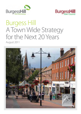 Burgess Hill a Town Wide Strategy for the Next 20 Years August 2011