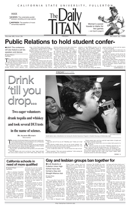 Public Relations to Hold Student Confer