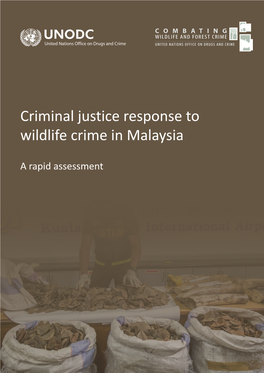 Wildlife Crime in Malaysia