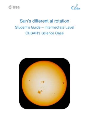 Sun's Differential Rotation