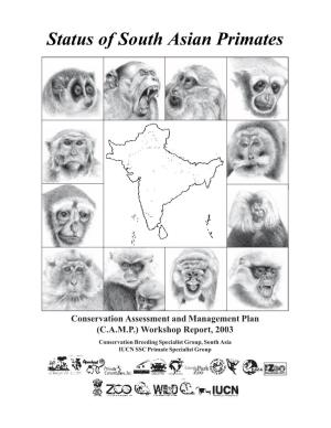 Status of South Asian Primates