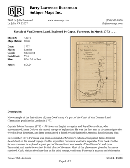 Barry Lawrence Ruderman Antique Maps Inc