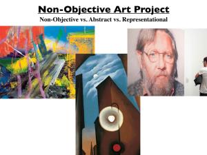 Non-Objective Art Project Non-Objective Vs