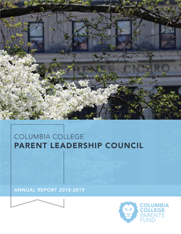 Columbia College Parent Leadership Council