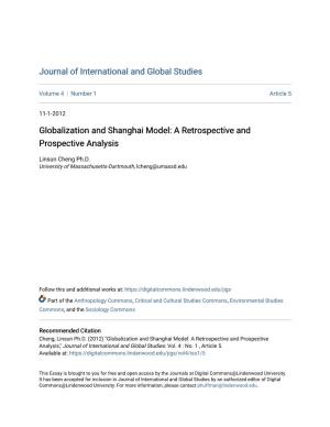 Globalization and Shanghai Model: a Retrospective and Prospective Analysis