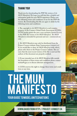 Model Un Manifesto.Pdf