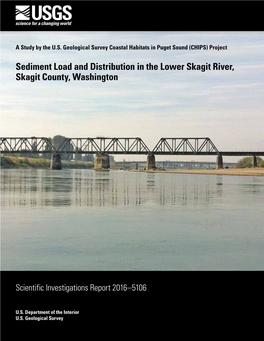 Sediment Load and Distribution in the Lower Skagit River, Skagit County, Washington