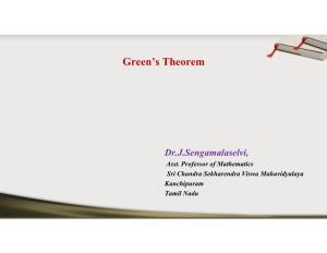 Green's Theorem