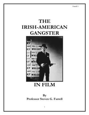 The Irish-American Gangster in Film