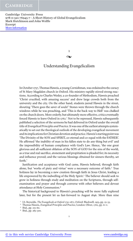 Understanding Evangelicalism