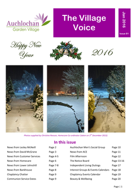 The Village Voice Happy New Year