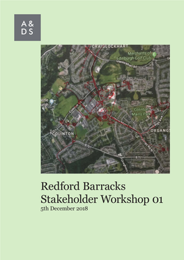 Redford Barracks Stakeholder Workshop 01 5Th December 2018 0.0