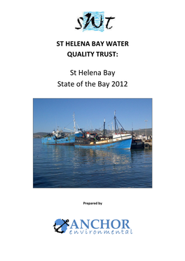 St Helena Bay Water Quality Trust