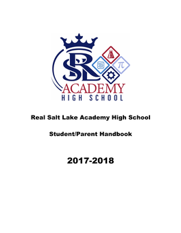 Real Salt Lake Academy High School Student/Parent Handbook