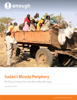 Sudan's Bloody Periphery