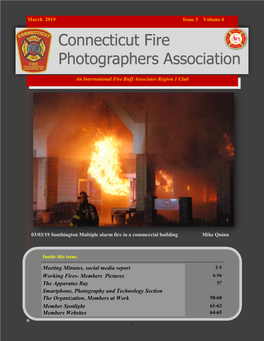 Meeting Minutes, Social Media Report Working Fires- Members Pictures
