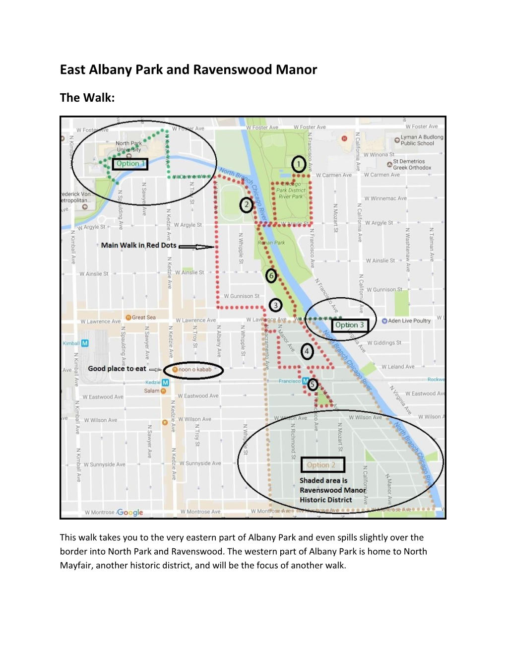 East Albany Park and Ravenswood Manor