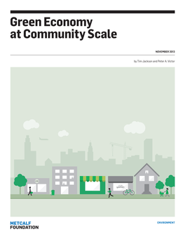 Green Economy at Community Scale