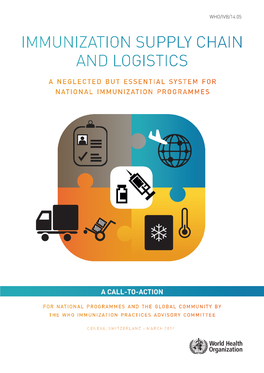 The Immunization Supply Chain and Logistics (ISCL) Systems