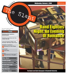 The Slant - - February 1, 2006