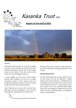 Kasanka Trust Ltd