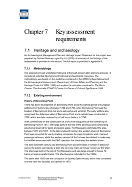 Chapter 7 Key Assessment Requirements