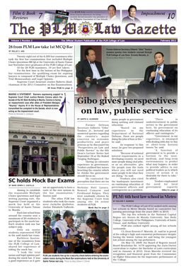 PLM Law Gazette February 2012 E-Newsletter.Pdf