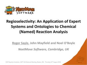 Regioselectivity Reaction Analytics
