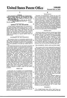 United States Patent Office Patented Oct