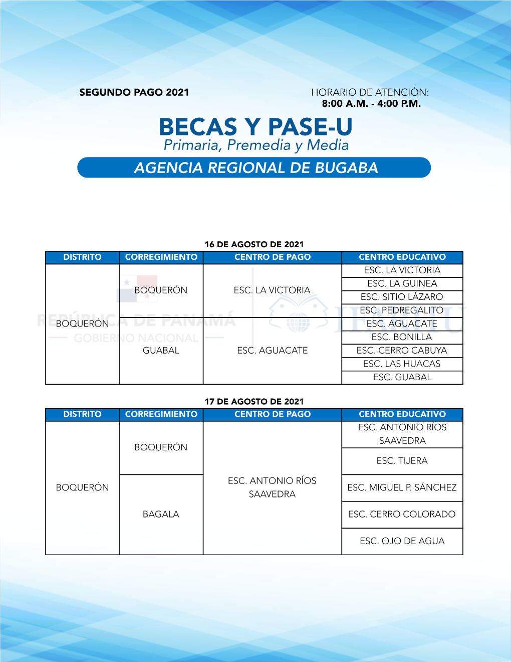 Agencia Regional De Bugaba